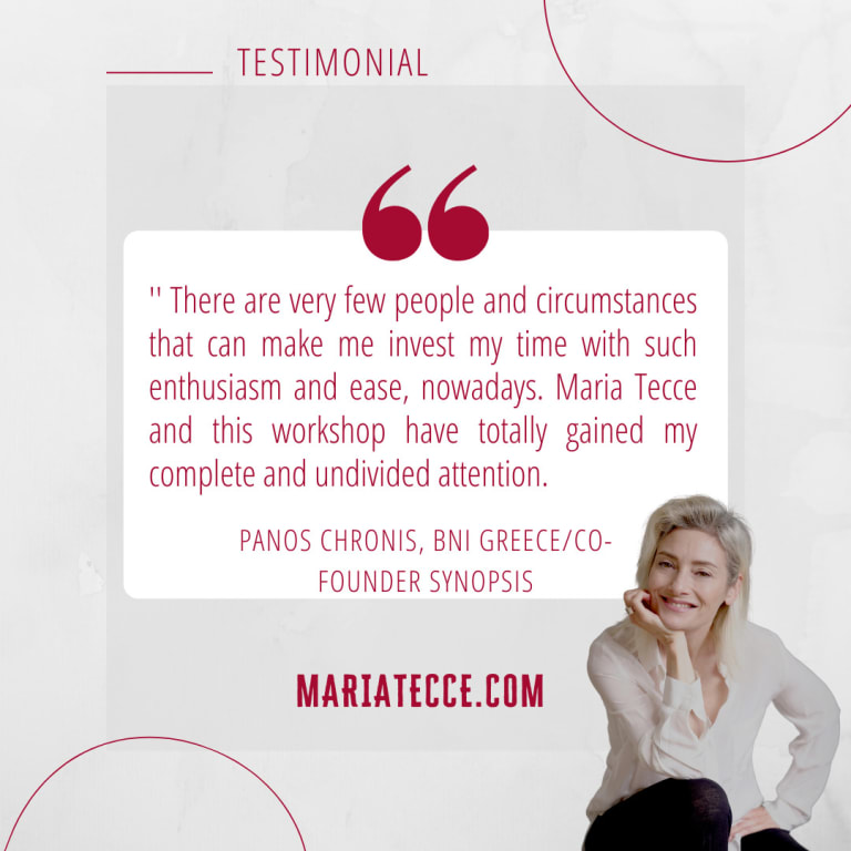 testimonial panos chronis